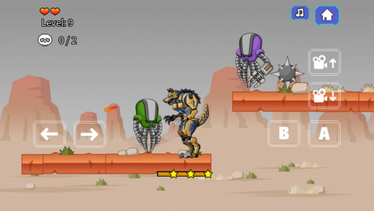 اسکرین شات بازی Robot Werewolf Toy Robot War 3
