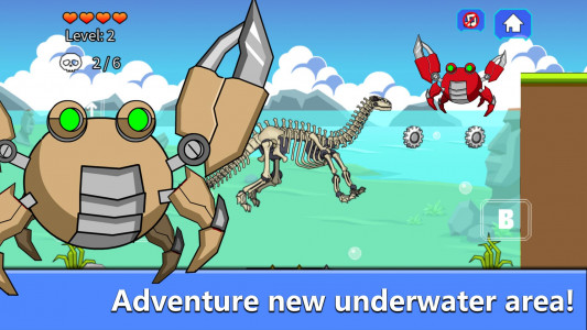 اسکرین شات بازی Brontosaur Dino Fossils Robot 3