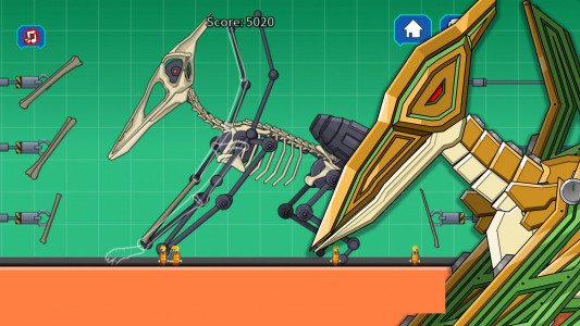 اسکرین شات بازی Pterosaur Dino Fossils Robot 3
