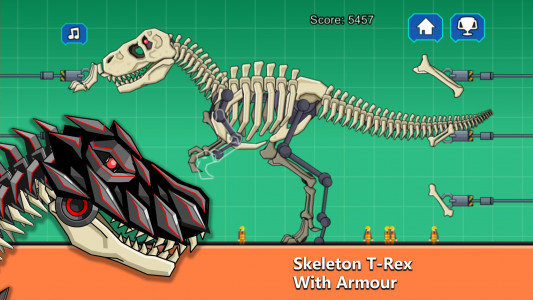 اسکرین شات بازی T-Rex Dinosaur Fossils Robot 1