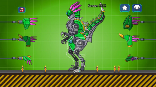 اسکرین شات بازی Velociraptor Rex Dino Robot 3
