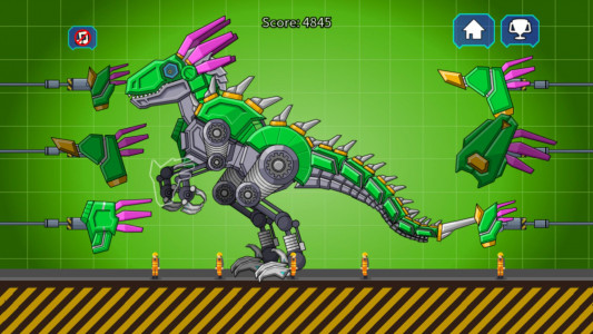 اسکرین شات بازی Velociraptor Rex Dino Robot 1