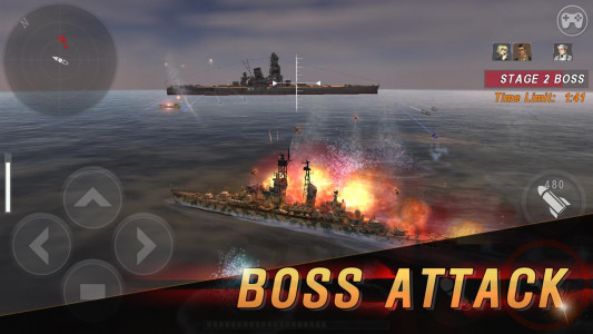 اسکرین شات بازی WARSHIP BATTLE:3D World War II 5
