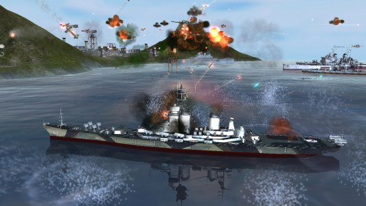 اسکرین شات بازی WARSHIP BATTLE:3D World War II 3