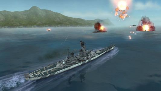 اسکرین شات بازی WARSHIP BATTLE:3D World War II 2