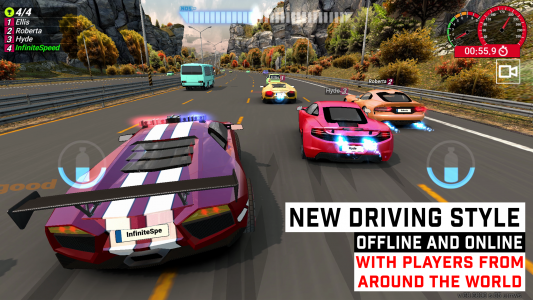 اسکرین شات 2 بازی Infinite Speed : Online Racing