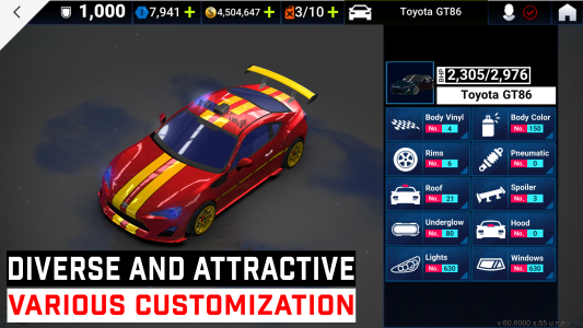 اسکرین شات 4 بازی Infinite Speed : Online Racing