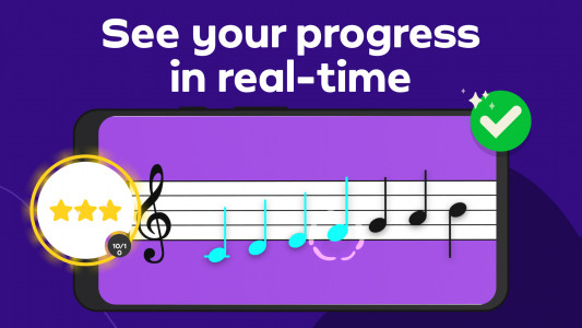 اسکرین شات 2 برنامه Simply Piano: Learn Piano Fast