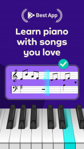 اسکرین شات 1 برنامه Simply Piano: Learn Piano Fast