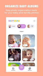 اسکرین شات برنامه Babygram - Camera app for mommies and babies 3