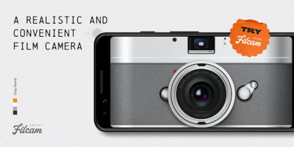 اسکرین شات برنامه Filcam - Instant camera, Retro camera, lomo camera 1