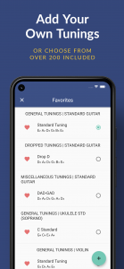 اسکرین شات برنامه Pro Guitar Tuner 5