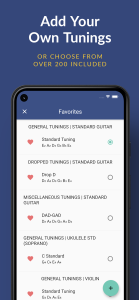 اسکرین شات 5 برنامه Pro Guitar Tuner