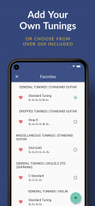 اسکرین شات 5 برنامه Pro Guitar Tuner