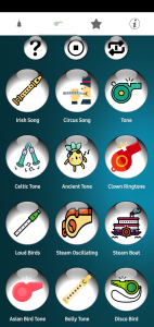 اسکرین شات 2 برنامه Bells & Whistles Ringtones