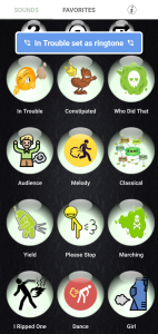 اسکرین شات 6 برنامه Fart Sounds and Ringtones