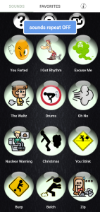 اسکرین شات 4 برنامه Fart Sounds and Ringtones