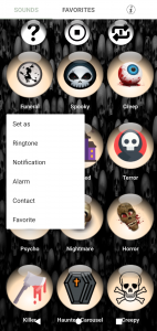اسکرین شات 5 برنامه Scary Halloween Ringtones