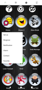 اسکرین شات 5 برنامه Funny SMS Ringtones