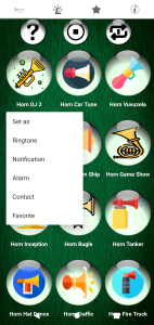 اسکرین شات 5 برنامه Horns and Sirens Ringtones