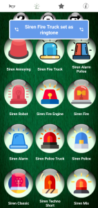 اسکرین شات 6 برنامه Horns and Sirens Ringtones