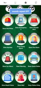 اسکرین شات 4 برنامه Horns and Sirens Ringtones
