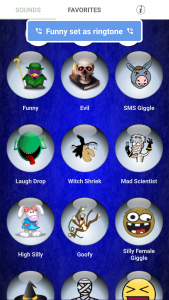 اسکرین شات 6 برنامه Laughing Ringtones