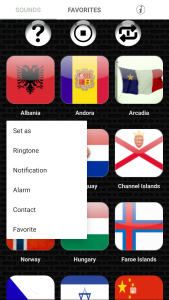 اسکرین شات 5 برنامه World Anthem Ringtones