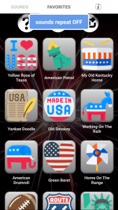 اسکرین شات 4 برنامه Patriotic American Ringtones