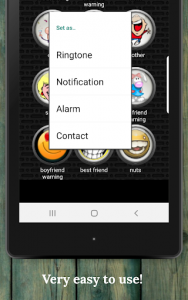 اسکرین شات برنامه Personal Ringtones 4 Android™ 6