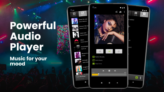 اسکرین شات برنامه Music Player 5