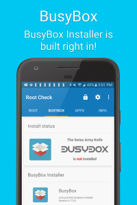 اسکرین شات برنامه Root Check 5