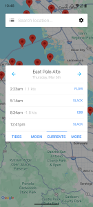 اسکرین شات 3 برنامه My Tide Times - Tables & Chart
