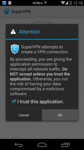اسکرین شات برنامه SuperVPN Fast VPN Client 2