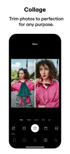 اسکرین شات 1 برنامه InstaSize: AI Photo Editor