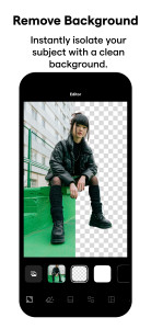 اسکرین شات 2 برنامه InstaSize: AI Photo Editor