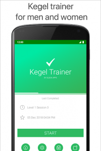 اسکرین شات برنامه Kegel Trainer - Exercises 1