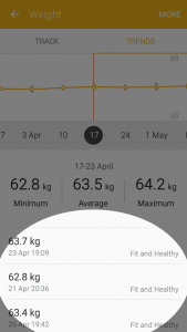 اسکرین شات 2 برنامه Fit and Healthy