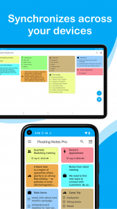 اسکرین شات برنامه Floating Notes 8