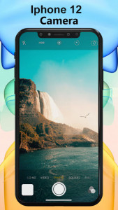 اسکرین شات برنامه Camera for iphone 12 pro - iOS 14 camera effect 2