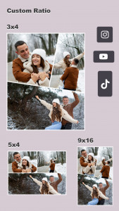 اسکرین شات 3 برنامه Collage maker: Photo collage