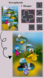 اسکرین شات 5 برنامه Collage maker: Photo collage