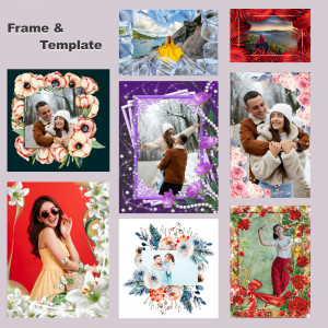 اسکرین شات 8 برنامه Collage maker: Photo collage