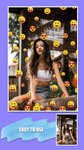 اسکرین شات برنامه Emoji background changer - emoji photo editor 6