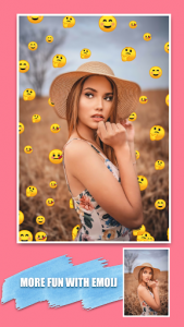 اسکرین شات برنامه Emoji background changer - emoji photo editor 3