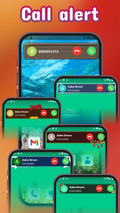 اسکرین شات 8 برنامه Color phone: Photo dialer