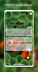 اسکرین شات برنامه iNotify - iOS lock and notification 1