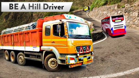 اسکرین شات بازی Cargo Truck Simulator :  Off Road Hill Driving 2