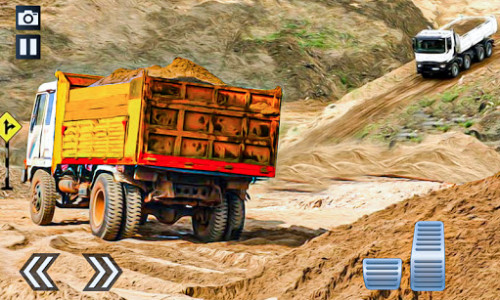اسکرین شات بازی Cargo Truck Simulator :  Off Road Hill Driving 4