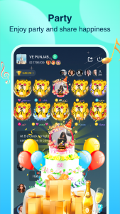 اسکرین شات 3 برنامه Falla-Group Voice Chat Rooms